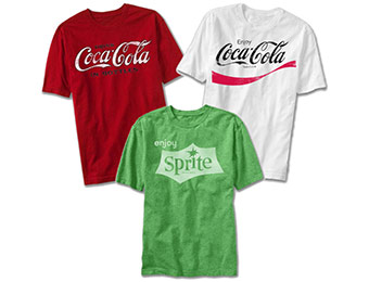 76% off Vintage Licensed Coca-Cola & Sprite Men's T-Shirts