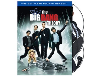 62% off The Big Bang Theory: The Complete Fourth Season DVD
