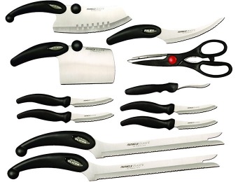 43% off Miracle Blade III 11-Piece Perfection Series Cutlery Set