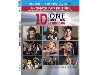 48% off One Direction: This is Us (Blu-ray + DVD + Digital HD)