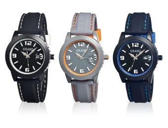$95 off Pop by Crayo Stainless Steel Quartz Unisex Watch, 7 Colors