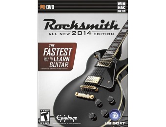 38% off Rocksmith 2014 Edition - PC/Mac (Cable Included)