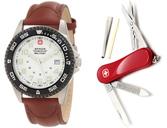 $131 off Wenger Swiss Military Watch and Swiss Army Knife