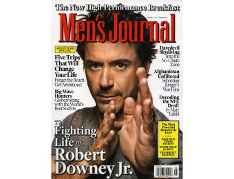 92% off Men's Journal Magazine Subscription, $4.50 / 12 Issues