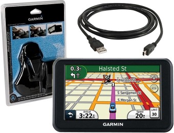 $40 off Garmin nüvi 40 4.3" GPS Bundle w/ Mount, Case & Cable