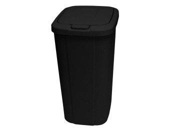 42% off 53 Quart Black Wastebasket With Touch Lid
