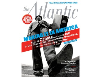 92% off The Atlantic Magazine Subscription, $4.99 / 10 Issues
