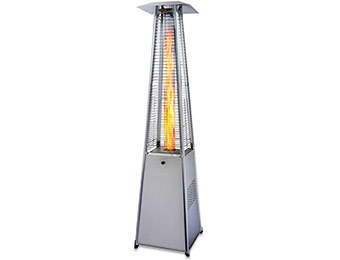 44% off Dancing Flames Pyramid Style Outdoor Patio Heater