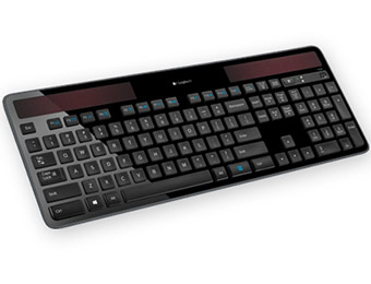 Extra $10 off Logitech K750 Wireless Solar Keyboard