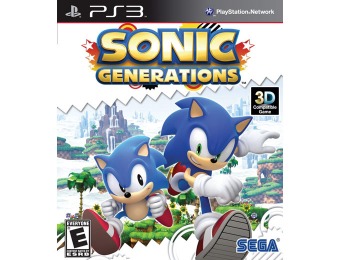 70% off Sonic Generations - Playstation 3