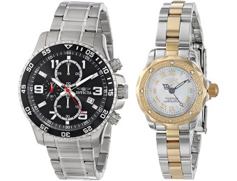 90% off Invicta Watches for Men & Women, 15 styles from $49.99