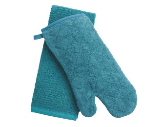 80% off Kane Home Oven Mitt and Dish Towel Set, 3 Styles