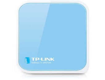 70% off TP-LINK TL-WR702N Wireless N150 Travel Router