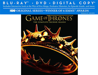 63% off Game of Thrones: Season 2 Blu-ray Combo (7 Discs)