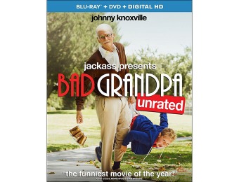 75% off Jackass Presents: Bad Grandpa (Blu-ray + DVD + Digital)