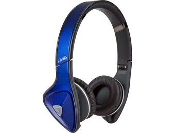 $120 off DNA On-Ear Headphones by Monster - Cobalt Blue over Grey
