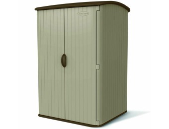 24% off Suncast 4 ft. x 4 ft. 8 in. Resin Storage Shed