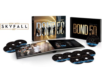 54% off Bond 50: Complete 23 Film Collection w/ Skyfall (Blu-ray)