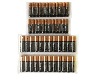 55% off Duracell 48-Pack 24 AA and 24 AAA Alkaline Batteries