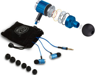 73% Off GOgroove AudiOHM Noise Isolating Earbuds w/ Case