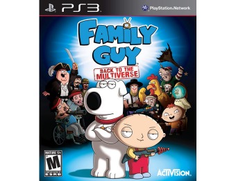 65% off Family Guy: Back to the Multiverse - PS3 Video Game