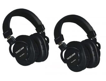 83% off 2-Pack TASCAM TH-200X Pro Studio Headphones