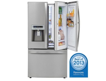 37% off Kenmore Elite Grab-N-Go Stainless Steel Refrigerator