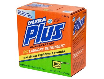 50% off Ultra Plus Powder Laundry Detergent, 180 Loads