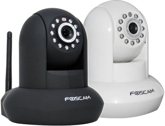 $100 off Foscam FI9821W Pan/Tilt Wireless IP Camera