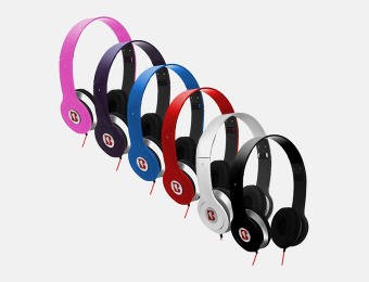 91% off iBoost Foldable Stereo Headphones, 6 Styles