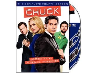 75% off Chuck: The Complete Fourth Season DVD