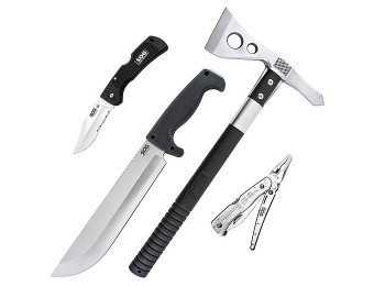 47% off SOG Specialty Knives & Tools 4-Pc Tactical Survival Set