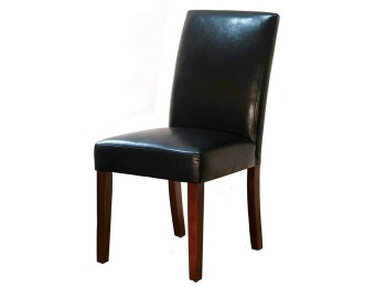 37% off Home Decorators Brexley Parson Espresso Leather Chair
