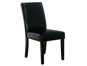 37% off Home Decorators Brexley Parson Black Leather Chair