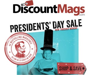 DiscountMags Presidents' Day Sale - 60+ Titles on Sale
