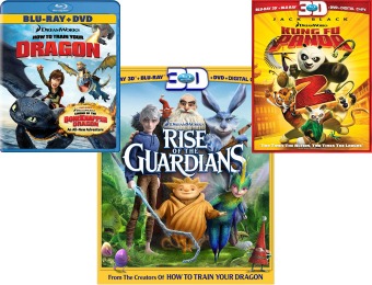 65% off Dreamworks Animation Movies on DVD and Blu-ray