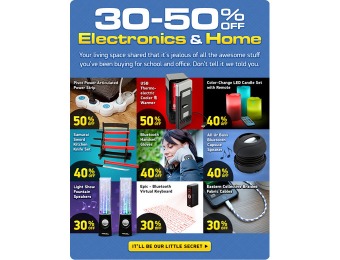 ThinkGeek.com Sale: 30-50% off Electronics & Items for Home