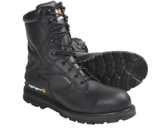 66% off Carhartt Leather 8" Men's Work Boots, Waterproof