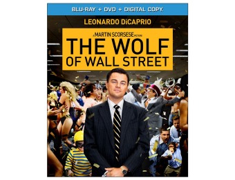50% off The Wolf of Wall Street (Blu-ray + DVD + Digital HD)