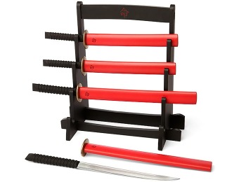 40% off Samurai Sword Kitchen Knife Set