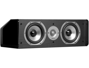 $110 off Polk Audio CS10 Single Center Speaker, Black