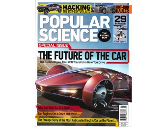 90% off Popular Science Magazine Subscription, $4.99 /12 Issues