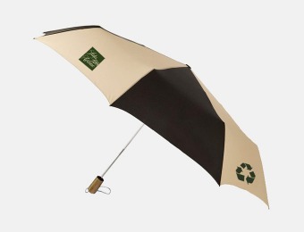 73% off 2-Pack Totes Designer Eco Umbrella AOC Golf Size