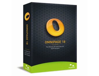 77% off NUANCE OmniPage 18