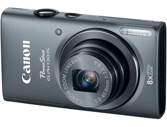 $70 off Canon PowerShot ELPH 130 IS 16.0-Megapixel Digital Camera