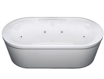 42% off Universal Tubs Pearl 5.6 ft. Jetted Whirlpool & Air Bath Tub