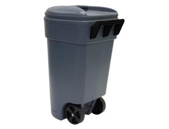 49% off United Plastics 50 Gallon Professional Trash Can