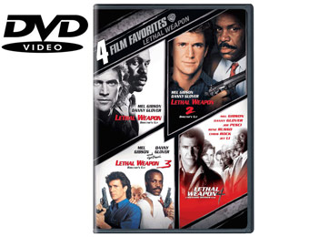 46% Off Lethal Weapon 4 Film DVD Collection (4 Discs)