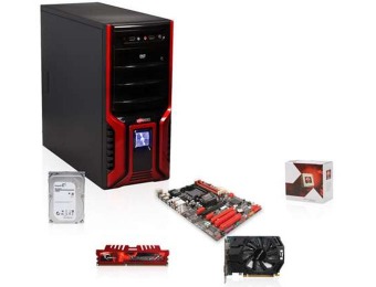 $100 off AMD FX-4300 Vishera 3.8GHz Quad-Core Barebones Kit