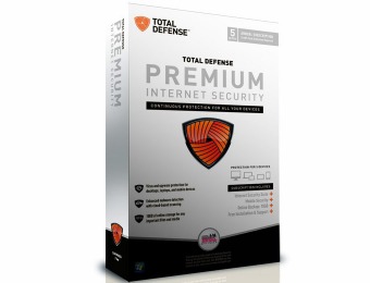$40 off Total Defense Premium Internet Security - 5 User